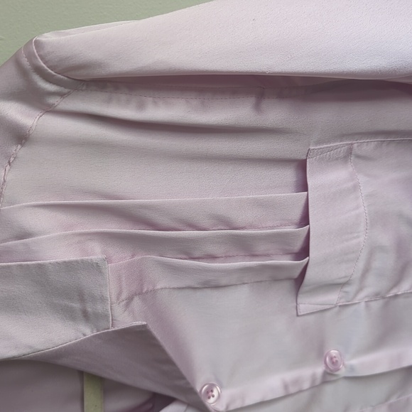 Asos. Relaxed Satin Resort Shirt. Size Oversized Small. - Picture 11 of 13